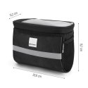 Wozinsky Wozinsky torba rowerowa na kierownicę z etui na telefon 2 l czarny (WBB12BK)