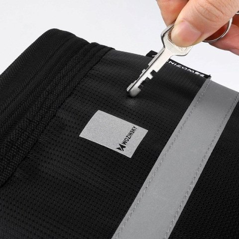 Wozinsky Wozinsky torba rowerowa na kierownicę z etui na telefon 2 l czarny (WBB12BK) Wozinsky Wozinsky torba rowerowa na kierownicę z etui na telefon 2 l czarny (WBB12BK)