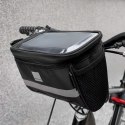 Wozinsky Wozinsky torba rowerowa na kierownicę z etui na telefon 2 l czarny (WBB12BK)