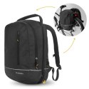Wozinsky Wozinsky torba rowerowa podwójna plecak 2w1 30l czarna (WBB30BK)
