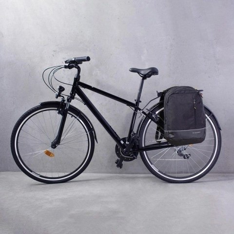 Wozinsky Wozinsky torba rowerowa podwójna plecak 2w1 30l czarna (WBB30BK) Wozinsky Wozinsky torba rowerowa podwójna plecak 2w1 30l czarna (WBB30BK)