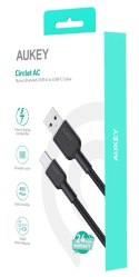 AUKEY AUKEY CB-NAC2 KABEL USB-C QC PD 1.8M 3A 60W NYLON