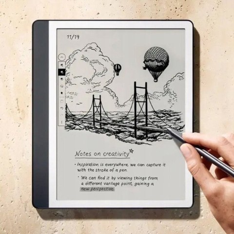 KINDLE Ebook New Kindle Scribe - 2024 release 10.2" glare-free 32GB Wi-Fi (Without Lockscreen Ads) with Premium Pen Tungsten KINDLE Ebook New Kindle Scribe - 2024 release 10.2" glare-free 32GB Wi-Fi (Without Lockscreen Ads) with Premium Pen Tungsten