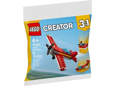 Lego LEGO Creator 30669 Kultowy czerwony samolot Lego LEGO Creator 30669 Kultowy czerwony samolot