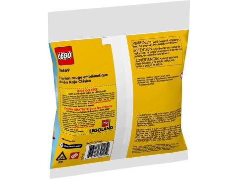 Lego LEGO Creator 30669 Kultowy czerwony samolot Lego LEGO Creator 30669 Kultowy czerwony samolot