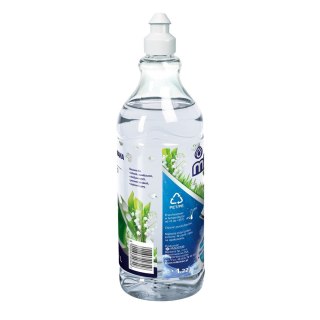 MADONIS MILL CLEAN Woda demineralizowana perfumowana Konwalia do żelazek, produkt do prasowania o wysokiej czystości 1,22L (opak.zb 9 sz
