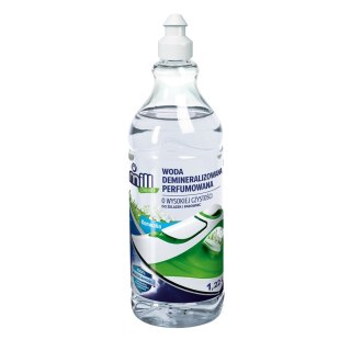MADONIS MILL CLEAN Woda demineralizowana perfumowana Konwalia do żelazek, produkt do prasowania o wysokiej czystości 1,22L (opak.zb 9 sz