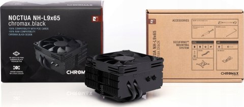 Noctua Chłodzenie CPU NOCTUA NH-L9x65 chromax.black Low Profile Noctua Chłodzenie CPU NOCTUA NH-L9x65 chromax.black Low Profile