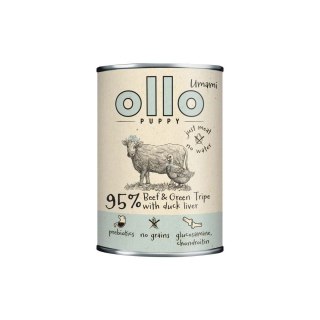 OLLO Ollo Puppy Umami Woł. żwacze z Kaczą Wątrobą 850g