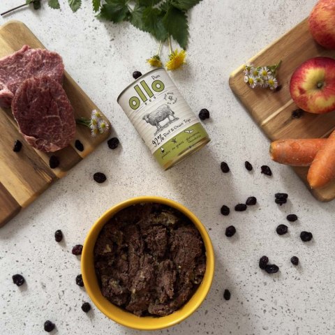 OLLO Ollo Pure Wołowina zielone Żwacze 850g OLLO Ollo Pure Wołowina zielone Żwacze 850g