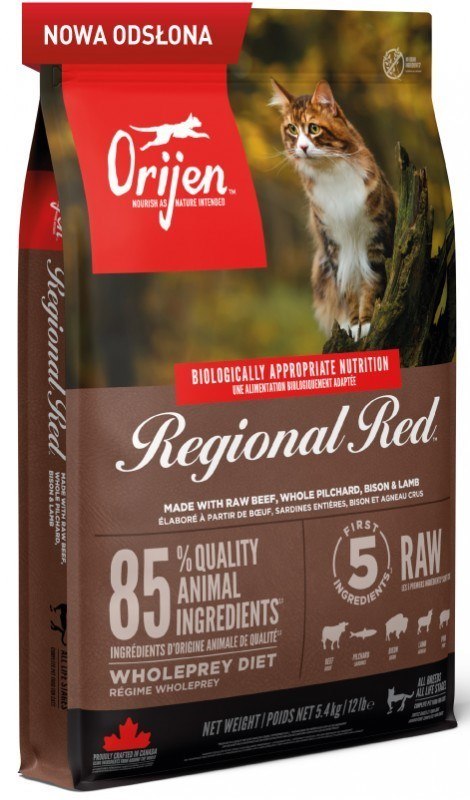 Orijen ORIJEN Regional Red Cat 5,4kg Orijen ORIJEN Regional Red Cat 5,4kg
