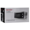 SHARP Kuchenka mikrofalowa SHARP YC-MG01E-S (800W; 20l; kolor srebrny)