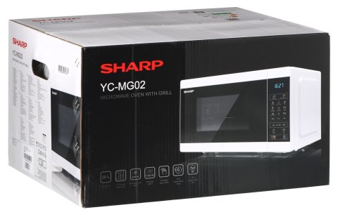 SHARP Kuchenka mikrofalowa SHARP YC-MG02EW SHARP Kuchenka mikrofalowa SHARP YC-MG02EW