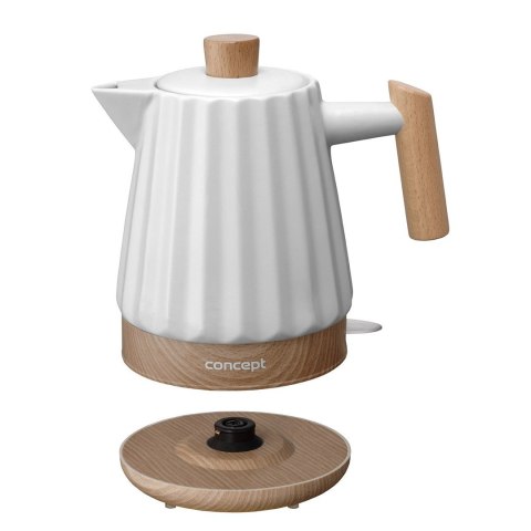 Czajnik elektryczny ceramiczny RK0090 CONCEPT biały Czajnik elektryczny ceramiczny RK0090 CONCEPT biały