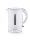 SEVERIN SEVERIN CZAJNIK ELEKTR. BIAŁY, PLASTIK, POJ. 1,7 L, ZAKRYTA GRZAŁKA, DUŻY OTWÓR, DŁ. PRZEWODU 70 CM, MOC 2200W WK4325