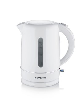 SEVERIN SEVERIN CZAJNIK ELEKTR. BIAŁY, PLASTIK, POJ. 1,7 L, ZAKRYTA GRZAŁKA, DUŻY OTWÓR, DŁ. PRZEWODU 70 CM, MOC 2200W WK4325