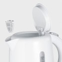 SEVERIN SEVERIN CZAJNIK ELEKTR. BIAŁY, PLASTIK, POJ. 1,7 L, ZAKRYTA GRZAŁKA, DUŻY OTWÓR, DŁ. PRZEWODU 70 CM, MOC 2200W WK4325