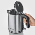 SEVERIN SEVERIN CZAJNIK ELEKTR., STAL, POJ. 1 L , ZAKRYTA GRZAŁKA, DŁ. PRZEWODU 80 CM, W 100% BEZ BPA, MOC 2400W WK3489