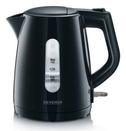 SEVERIN SEVERIN CZAJNIK ELEKTRYCZNY 1L, PLASTIK, ZAKRYTA GRZAŁKA, WSKAŹNIK POZIOMU WODY, ZAKRYTY ELEMENT GRZEJNY, MOC 2200W WK3410
