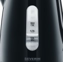 SEVERIN SEVERIN CZAJNIK ELEKTRYCZNY 1L, PLASTIK, ZAKRYTA GRZAŁKA, WSKAŹNIK POZIOMU WODY, ZAKRYTY ELEMENT GRZEJNY, MOC 2200W WK3410