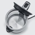 SEVERIN SEVERIN CZAJNIK ELEKTRYCZNY SZKŁO-STAL, 1,7L, ZAKRYTA GRZAŁKA, KONTROLER STRIX, WNĘKA NA PRZEWÓD, WSKAŹNIK WODY, 2200W WK3420