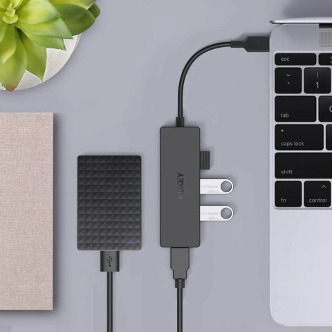 AUKEY AUKEY CB-C64 HUB USB-C SLIM 4XUSB 3.1 5GBPS OTB AUKEY AUKEY CB-C64 HUB USB-C SLIM 4XUSB 3.1 5GBPS OTB