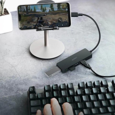 AUKEY AUKEY CB-C64 HUB USB-C SLIM 4XUSB 3.1 5GBPS OTB AUKEY AUKEY CB-C64 HUB USB-C SLIM 4XUSB 3.1 5GBPS OTB