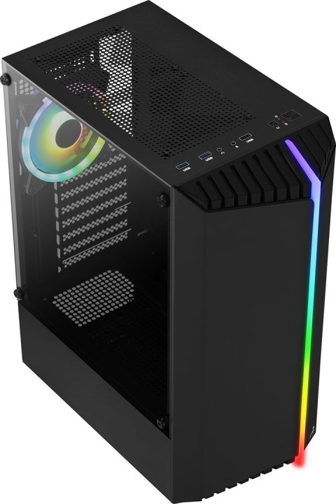 Aerocool OBUDOWA AEROCOOL PGS BIONIC-G-BK-v2 RGB (WYPRZEDAŻ) Aerocool OBUDOWA AEROCOOL PGS BIONIC-G-BK-v2 RGB (WYPRZEDAŻ)