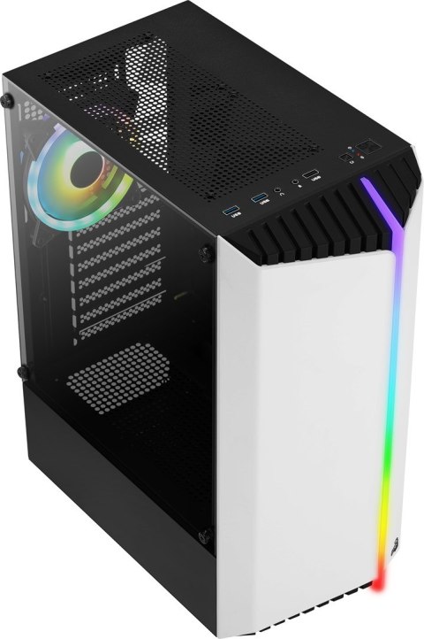 Aerocool OBUDOWA AEROCOOL PGS BIONIC-G-WT-v2 RGB (WYPRZEDAŻ) Aerocool OBUDOWA AEROCOOL PGS BIONIC-G-WT-v2 RGB (WYPRZEDAŻ)