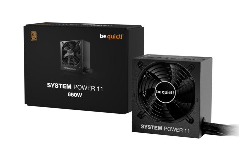 BE QUIET! Zasilacz be quiet! SYSTEM POWER 11 650W BE QUIET! Zasilacz be quiet! SYSTEM POWER 11 650W