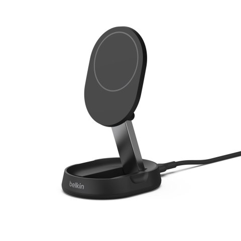 Belkin Ładowarka bezprzewodowa Belkin BoostCharge Pro Convertible Magnetic Wireless Charging Stand with Qi2 15W Black Belkin Ładowarka bezprzewodowa Belkin BoostCharge Pro Convertible Magnetic Wireless Charging Stand with Qi2 15W Black