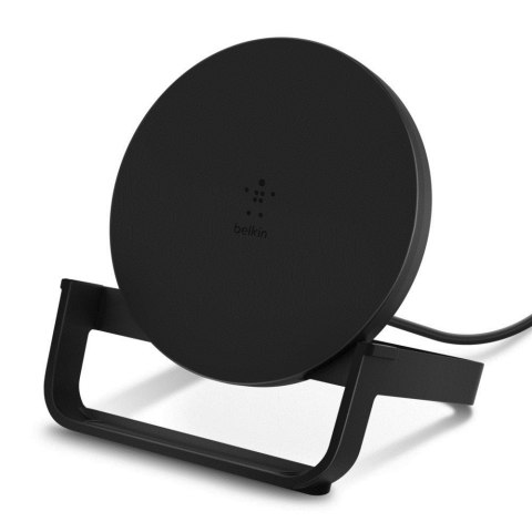Belkin Ładowarka bezprzewodowa Belkin BoostCharge Wireless Charging Stand Qi-compatible 10W + QC 3.0 Wall Charger Black Belkin Ładowarka bezprzewodowa Belkin BoostCharge Wireless Charging Stand Qi-compatible 10W + QC 3.0 Wall Charger Black