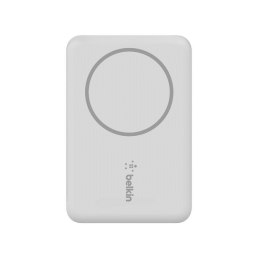 Belkin Powerbank bezprzewodowy Belkin BoostCharge Magnetic Wireless Power Bank 2.5K MagSafe Compatible 2500mAh White
