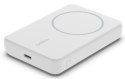 Belkin Powerbank bezprzewodowy Belkin BoostCharge Magnetic Wireless Power Bank 5K + Stand MagSafe Compatible 5000mAh 7,5W White