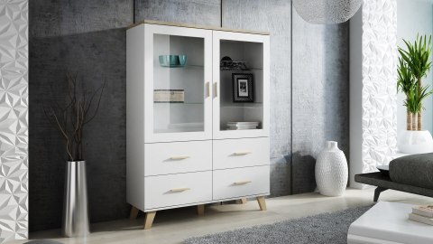 Cama MEBLE Zestaw LOTTA 2 (KOM1502D3S+ KOM1102D4S+WIT+ ŁAW110) Cama MEBLE Zestaw LOTTA 2 (KOM1502D3S+ KOM1102D4S+WIT+ ŁAW110)
