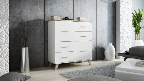 Cama MEBLE Zestaw LOTTA 2 (KOM1502D3S+ KOM1102D4S+WIT+ ŁAW110) Cama MEBLE Zestaw LOTTA 2 (KOM1502D3S+ KOM1102D4S+WIT+ ŁAW110)
