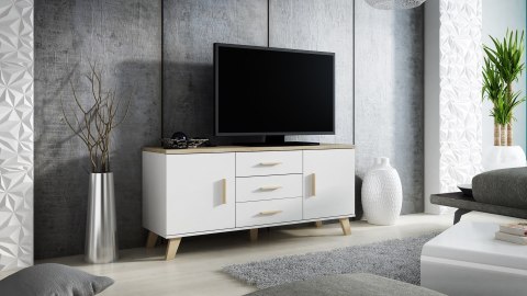 Cama MEBLE Zestaw LOTTA 2 (KOM1502D3S+ KOM1102D4S+WIT+ ŁAW110) Cama MEBLE Zestaw LOTTA 2 (KOM1502D3S+ KOM1102D4S+WIT+ ŁAW110)