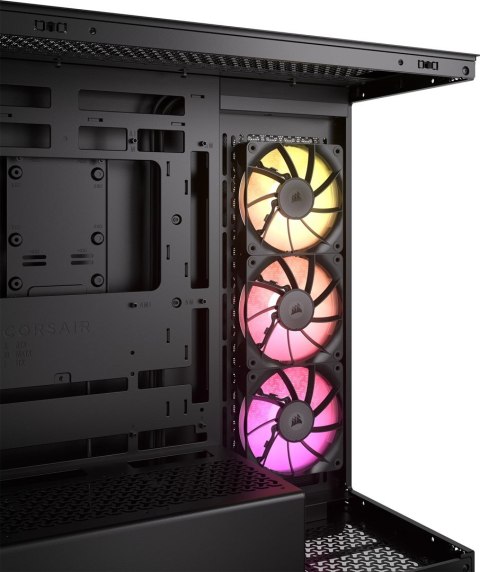 Corsair ICUE LINK 3500X RGB Tempered Glass Mid-Tower, Black Corsair ICUE LINK 3500X RGB Tempered Glass Mid-Tower, Black