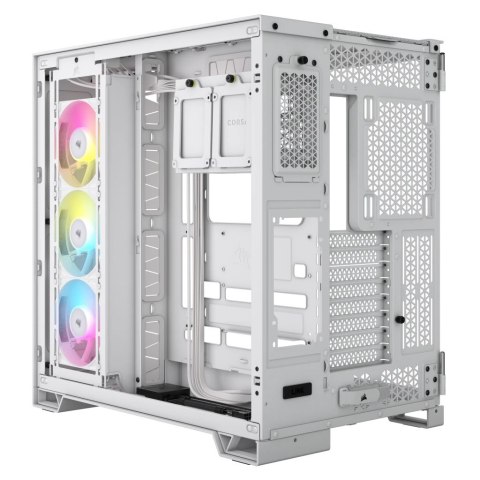 Corsair ICUE LINK 6500X RGB Tempered Glass Mid-Tower, White Corsair ICUE LINK 6500X RGB Tempered Glass Mid-Tower, White