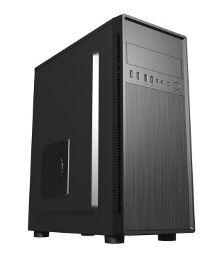 GEMBIRD GEMBIRD OBUDOWA FORNAX 160 MIDI-TOWER (2X USB 3.0, 2X USB 2.0, HD AUDIO) CZARNA