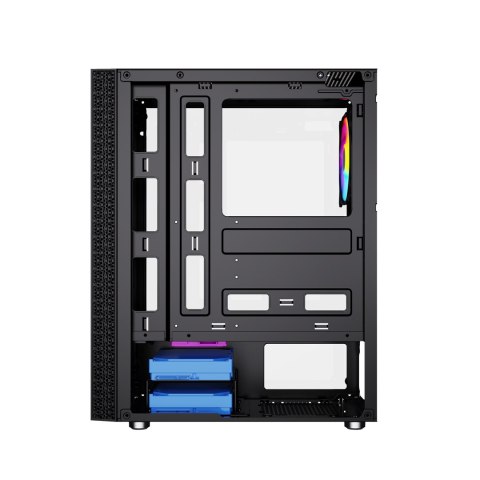 GEMBIRD GEMBIRD OBUDOWA FORNAX 2500 MIDI-TOWER (1X USB 3.0, 2X USB 2.0, HD AUDIO, SZKLANY PANEL BOCZNY) CZARNA GEMBIRD GEMBIRD OBUDOWA FORNAX 2500 MIDI-TOWER (1X USB 3.0, 2X USB 2.0, HD AUDIO, SZKLANY PANEL BOCZNY) CZARNA
