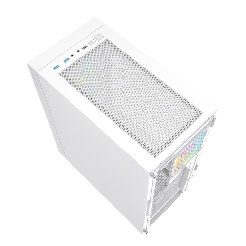GEMBIRD GEMBIRD OBUDOWA FORNAX 4000W MIDI-TOWER (2X USB 3.0, 1X USB 2.0, HD AUDIO, SZKLANY PANEL BOCZNY, PODŚWIETLENIE ARGB) BIAŁA GEMBIRD GEMBIRD OBUDOWA FORNAX 4000W MIDI-TOWER (2X USB 3.0, 1X USB 2.0, HD AUDIO, SZKLANY PANEL BOCZNY, PODŚWIETLENIE ARGB) BIAŁA