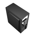 GEMBIRD GEMBIRD OBUDOWA FORNAX 500 MIDI-TOWER (2X USB 3.1, 1X USB 2.0, HD AUDIO, SZKLANY PANEL BOCZNY, PODŚWIETLENIE ARGB) CZARNA