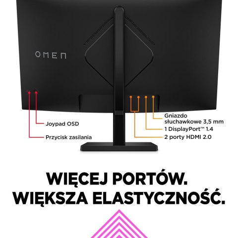 Hewlett-Packard MONITOR HP LED, QHD 32" OMEN 32c (780K6E9) 165Hz Hewlett-Packard MONITOR HP LED, QHD 32" OMEN 32c (780K6E9) 165Hz