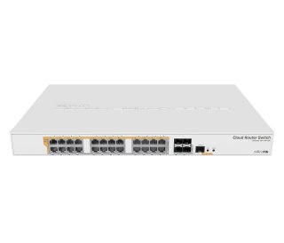 MikroTik Switch Mikrotik CRS328-24P-4S+RM 28p PoE (PoE+: 24;) 450W Managed Gigabit/10G