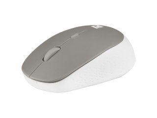 NATEC NATEC MYSZ BEZPRZEWODOWA HARRIER 2 1600DPI BLUETOOTH 5.1 BIAŁO-SZARA NMY-1961 (WYPRZEDAŻ)