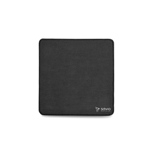 SAVIO SAVIO GAMING MOUSE PAD 250X250X2MM, STITCHED EDGES BLACK EDITION PRECISION CONTROL S SAVIO SAVIO GAMING MOUSE PAD 250X250X2MM, STITCHED EDGES BLACK EDITION PRECISION CONTROL S