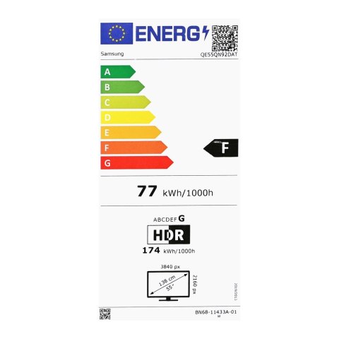 Samsung Telewizor 55" Samsung QE55QN92DATXXH Samsung Telewizor 55" Samsung QE55QN92DATXXH