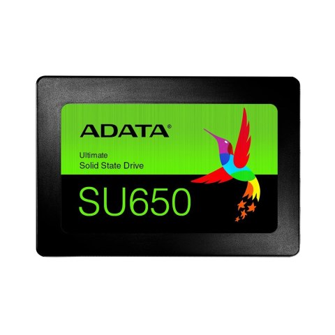 ADATA Dysk SSD ADATA Ultimate SU650 256GB 2,5" SATA III ADATA Dysk SSD ADATA Ultimate SU650 256GB 2,5" SATA III