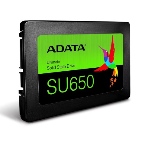 ADATA Dysk SSD ADATA Ultimate SU650 256GB 2,5" SATA III ADATA Dysk SSD ADATA Ultimate SU650 256GB 2,5" SATA III